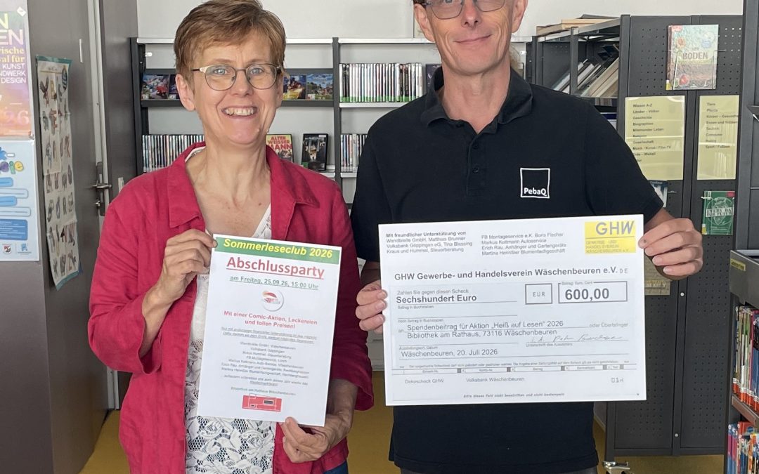 Sommerleseclub 2026 GHW-Spende